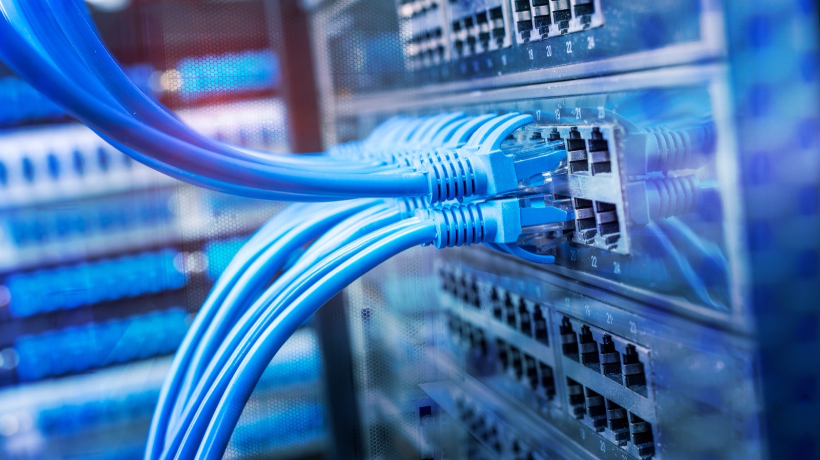 Low voltage data cabling installation